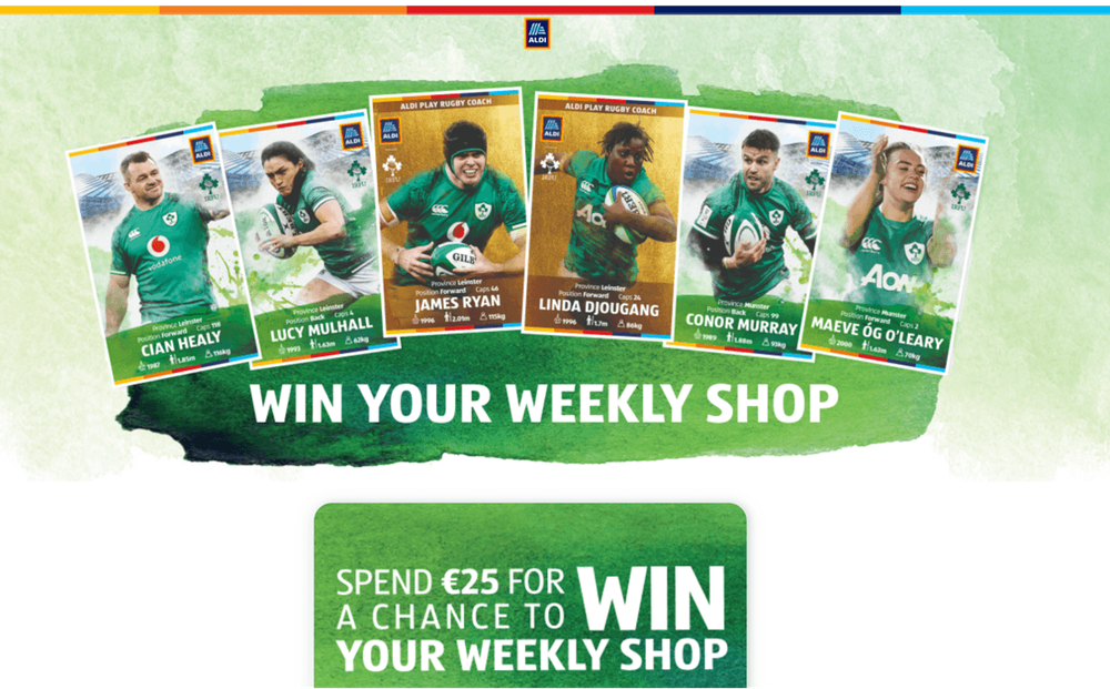 ireland rugby cards