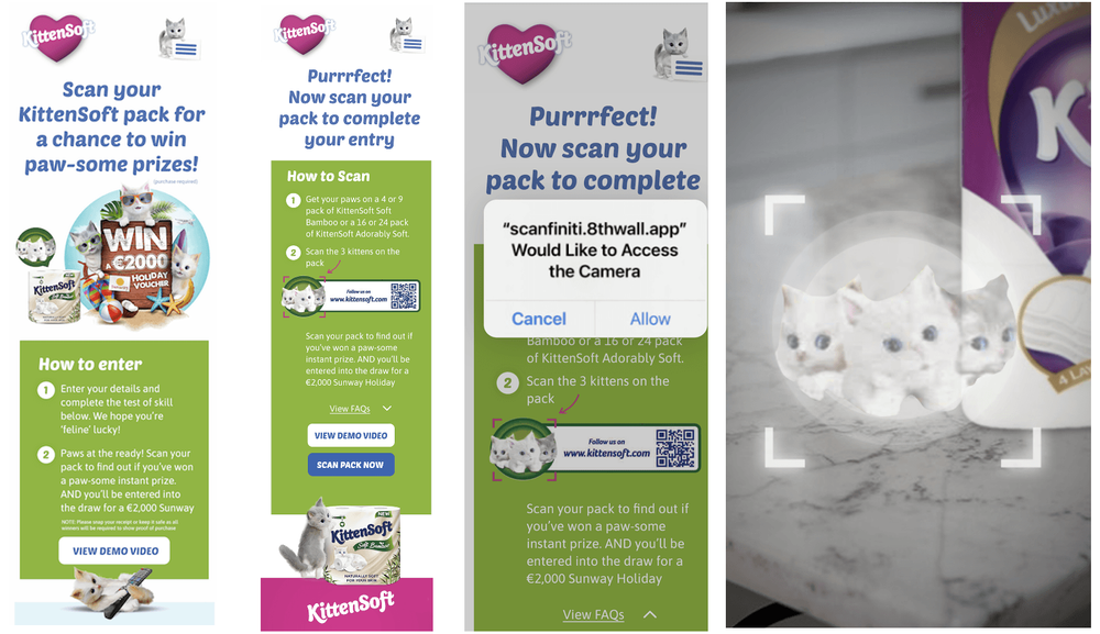 Kittensoft Augmented Reality