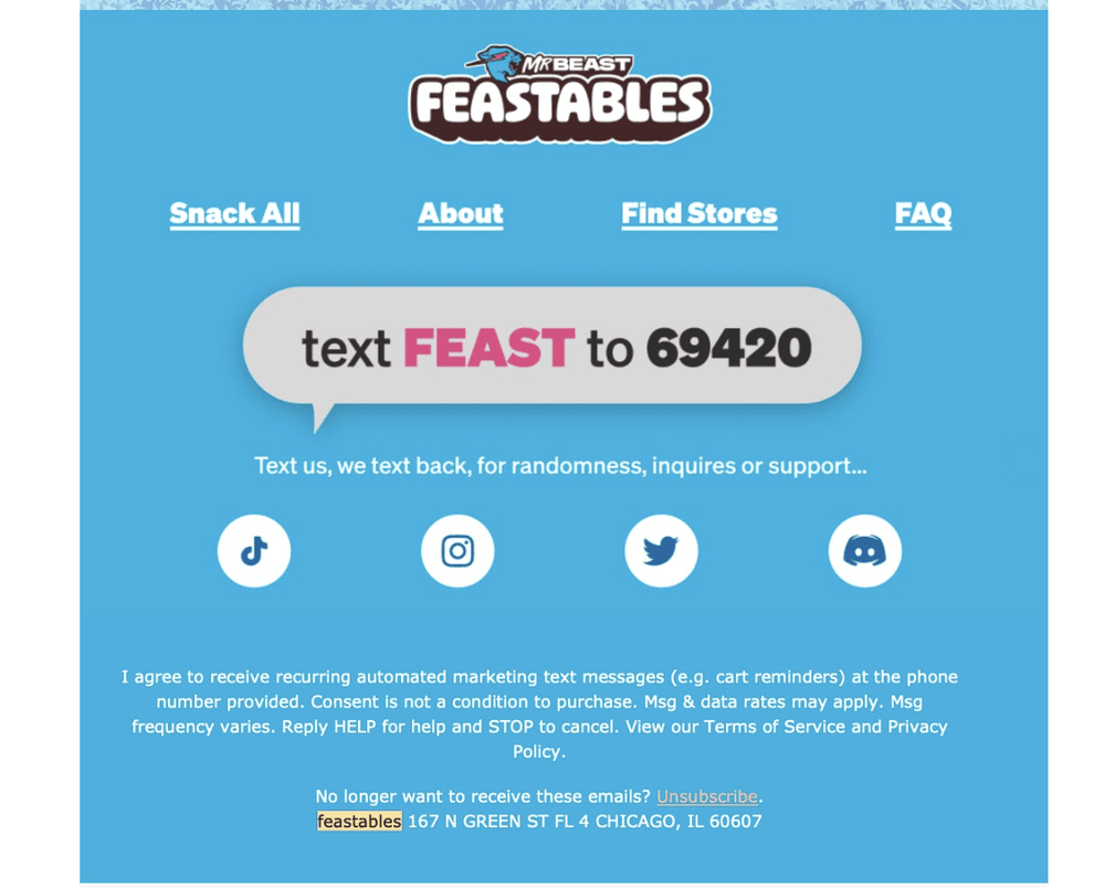 mr beast feastables
