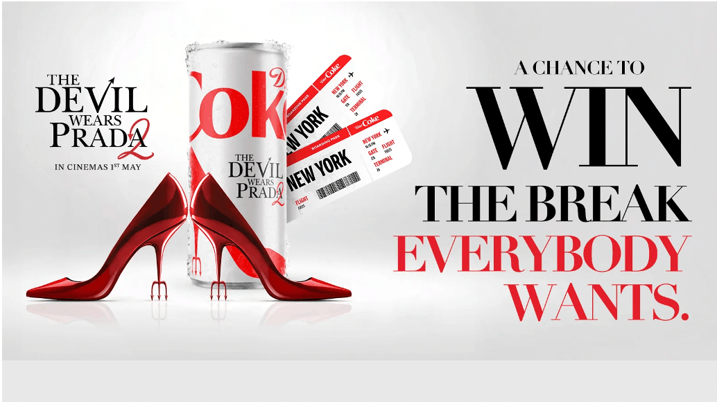 Devil Wears Prada2 Diet Coke Promotion